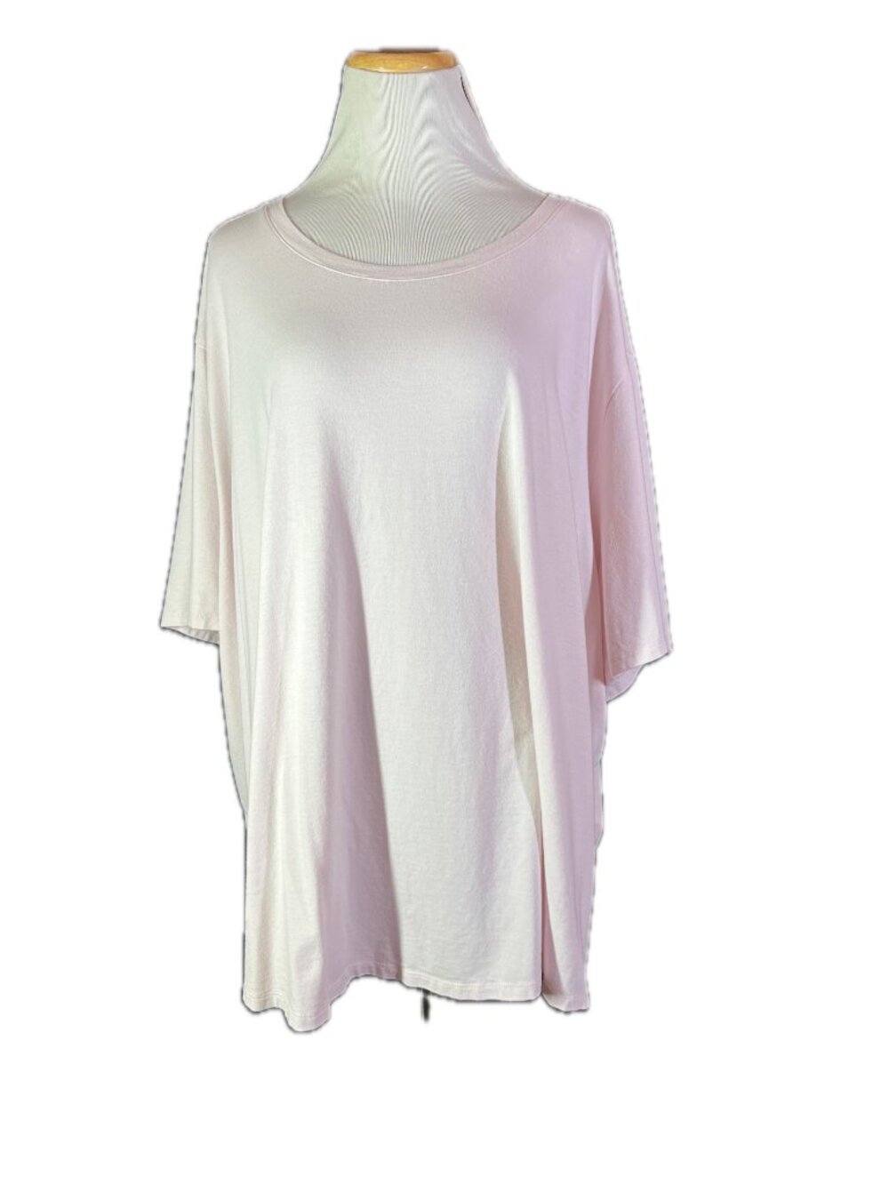 Universal Standard Size 4XL Blush Pink Short Sleeve Knit Tee